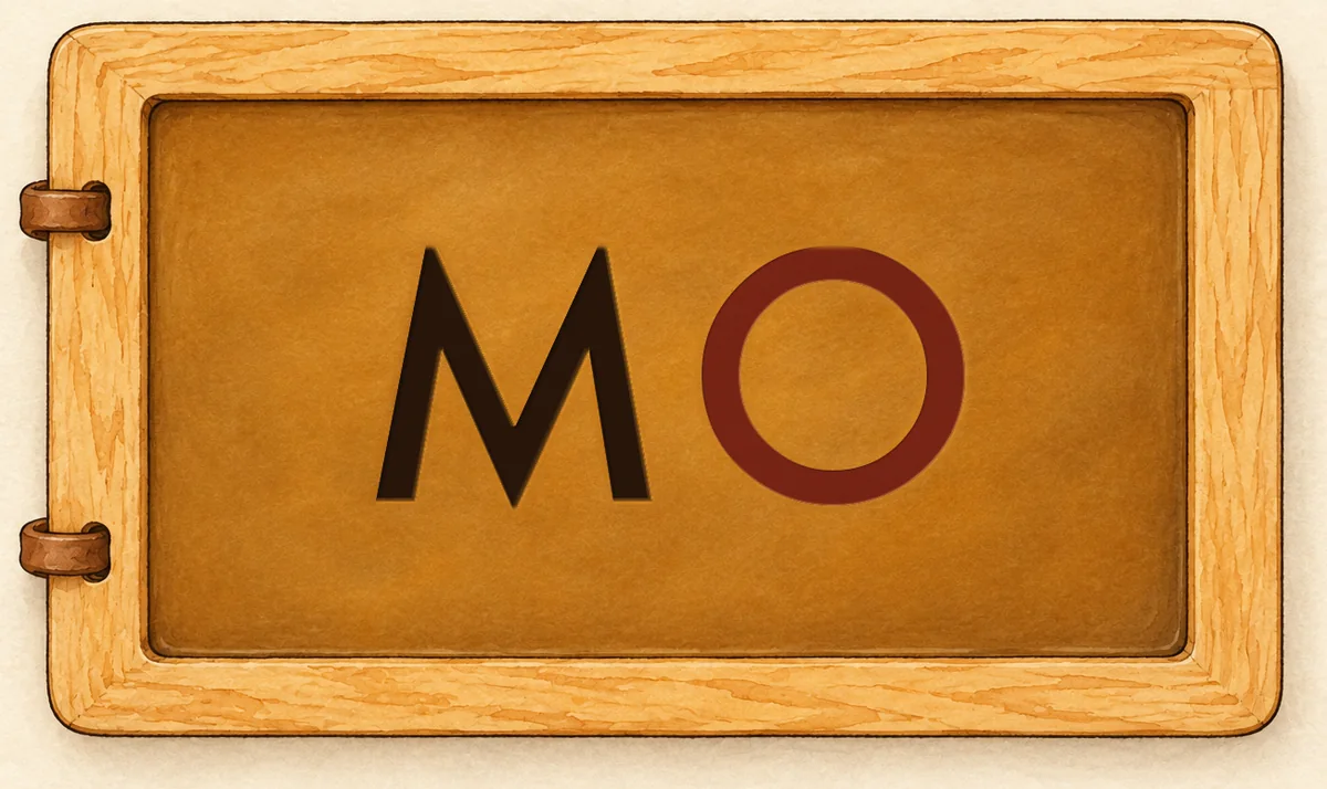 Na tabliczce: MO